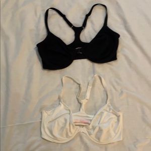 2 Racerback 36DD bras by Victoria Secret.